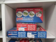 12 x boxes Easybags pot liners extra small size 6