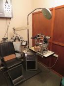 Frastema Junior Polyvisus combi unit inc Goldmann tonometer, accessories and spares