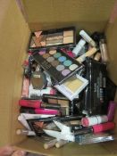 Circa. 200 items of various new make up acadamy make up to include: pro base cover and conceal