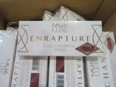 160 x Make Up Acadamy entrapture 5 silk eye shadow shades kit. UK postage available from £10 plus