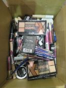 Circa. 200 items of various new make up acadamy make up to include: glow beam highlighting powder,