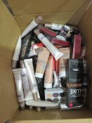 Circa. 200 items of various new make up acadamy make up to include: retro luxe matte lip contour