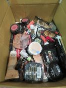 Circa. 200 items of various new make up acadamy make up to include: skin define hydro foundation,