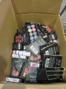 Circa. 200 items of various new make up acadamy make up to include: blusher, paint boxmulti shade