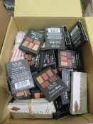 Circa. 200 items of various new make up acadamy make up to include: luxe enchanted 5 silk eyshadow