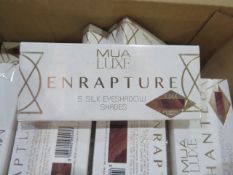 100 x Make Up Acadamy entrapture 5 silk eye shadow shades kit. UK postage available from £10 plus