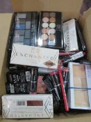 Circa. 200 items of various new make up acadamy make up to include: lipstick, enchanted luxe 5