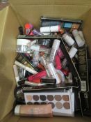 Circa. 200 items of various new make up acadamy make up to include: power brow long wear brow gel,