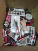 Circa. 200 items of various new make up acadamy make up to include: skin define hydro foundation,