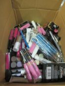 Circa. 200 items of various new make up acadamy make up to include: skin primer, paint box