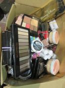 Circa. 200 items of various new make up acadamy make up to include:glam textured lashes, barry m