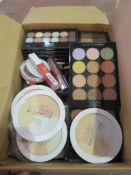 Circa. 200 items of various new make up acadamy make up to include: demi-matte quick dry lip primer,