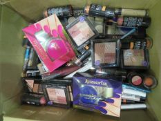 Circa. 200 items of various new make up acadamy make up to include: eye+face multi formula