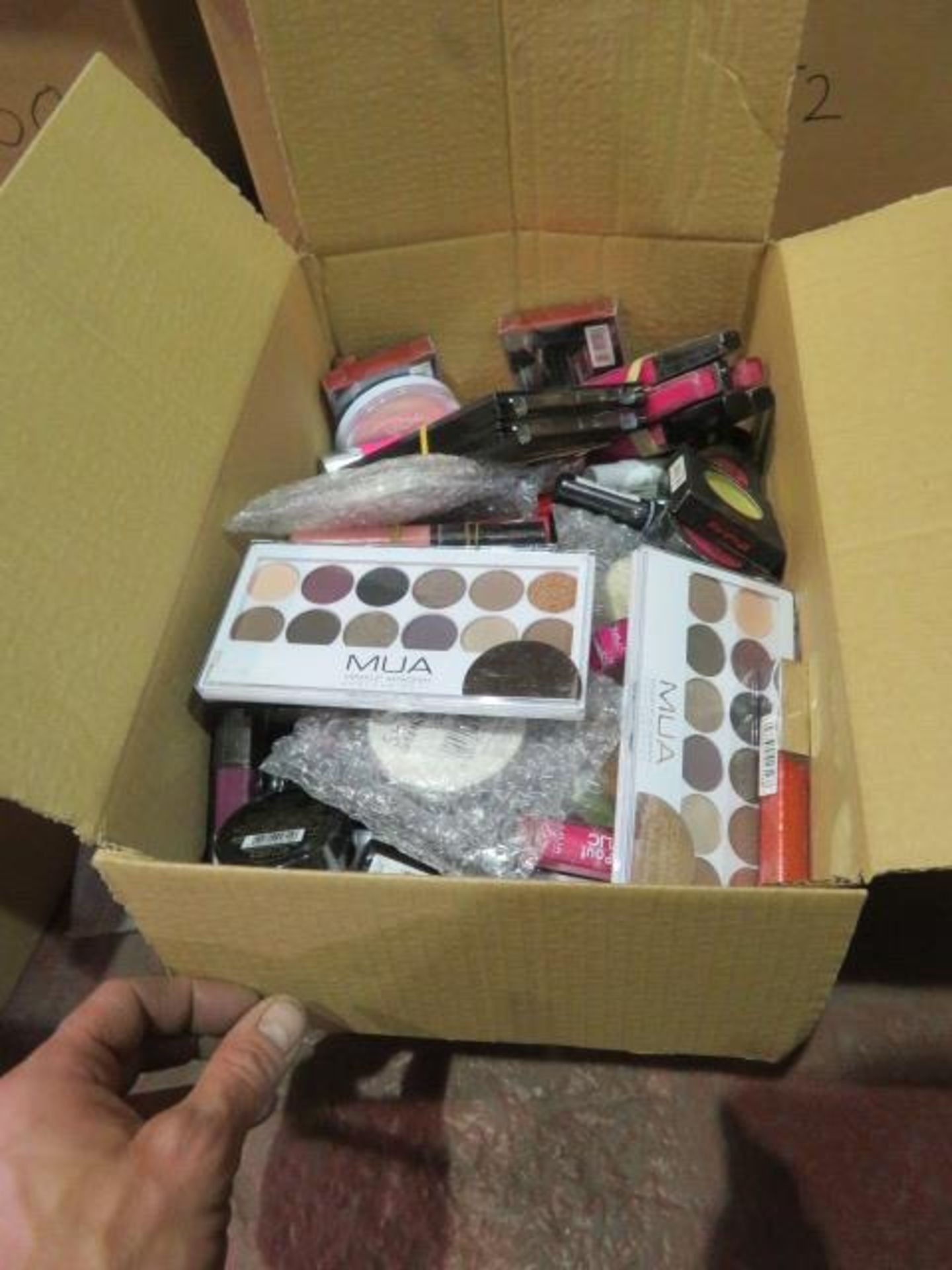 Circa. 200 items of various new make up acadamy make up to include: powerpout glaze, skin define - Image 2 of 2