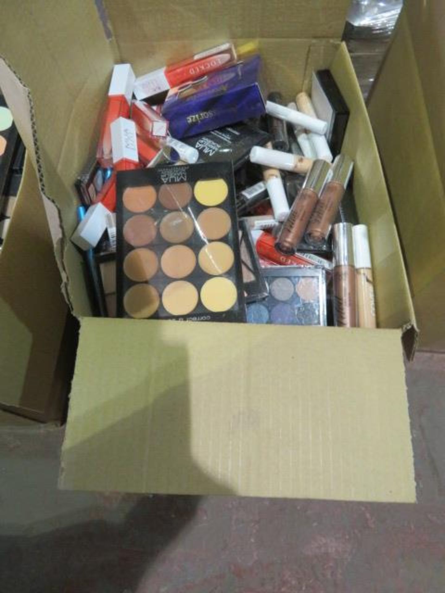 Circa. 200 items of various new make up acadamy make up to include: eye primer, locked lip primer, - Image 2 of 2