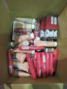 Circa. 200 items of various new make up acadamy make up to include: pro base cover and conceal