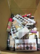 Circa. 200 items of various new make up acadamy make up to include: skin defence matte perfect