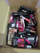 Circa. 200 items of various new make up acadamy make up to include: paintbox multi shade lip