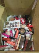 Circa. 200 items of various new make up acadamy make up to include: power brow long wear sculpting