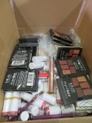 Circa. 200 items of various new make up acadamy make up to include: paintbox multishade lip palette,