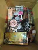 Circa. 200 items of various new make up acadamy make up to include: bronzed shimmer, pixel perfect