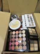 Circa. 200 items of various new make up acadamy make up to include: 25 shades pallete, skin define