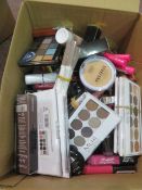 Circa. 200 items of various new make up acadamy make up to include: liquid lipstick, powerpout