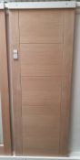 19x Iseo 5 panel oak ISK4509SAT30 Internal Doors 1