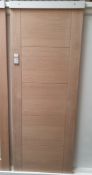 11x Iseo 5 Panel Oak Internal Fire Door ISK 4500 2