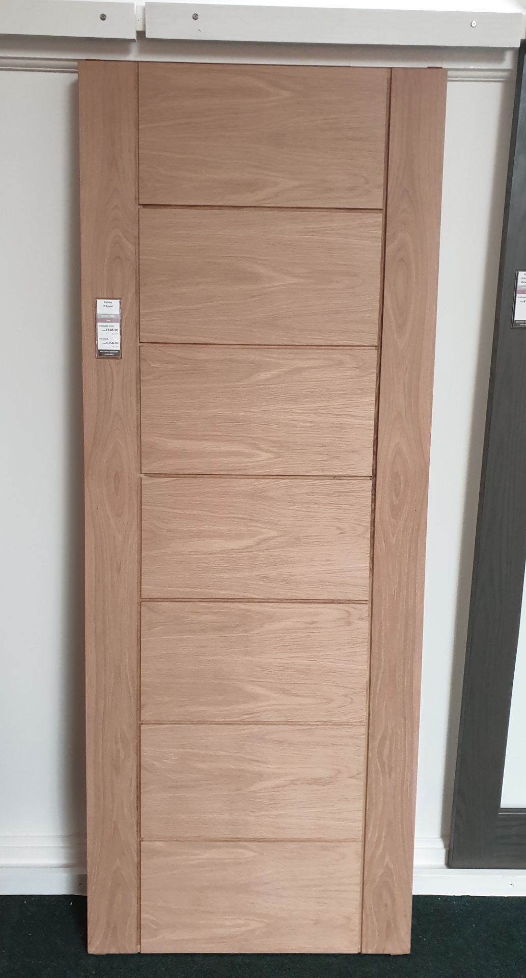 15x Palma 7 Panel Internal Fire Door Palermo 7 Fir