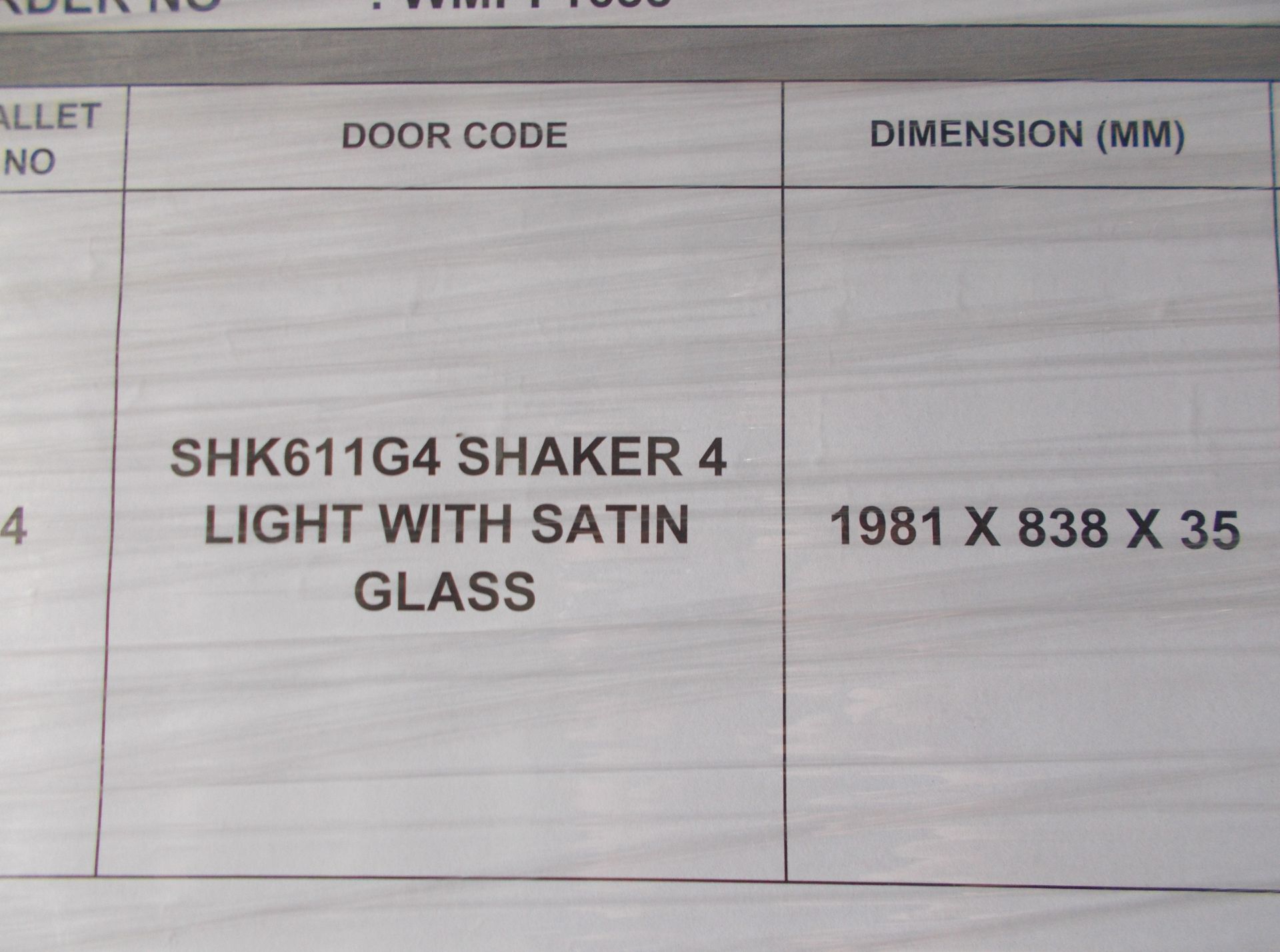 10x Shaker 4 light with satin glazed SHK611G4 Inte - Image 4 of 4