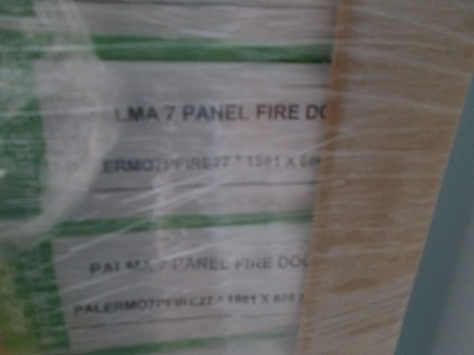 12x Palma 7 Panel Internal Fire Door Palermo 7 Fir - Image 3 of 3