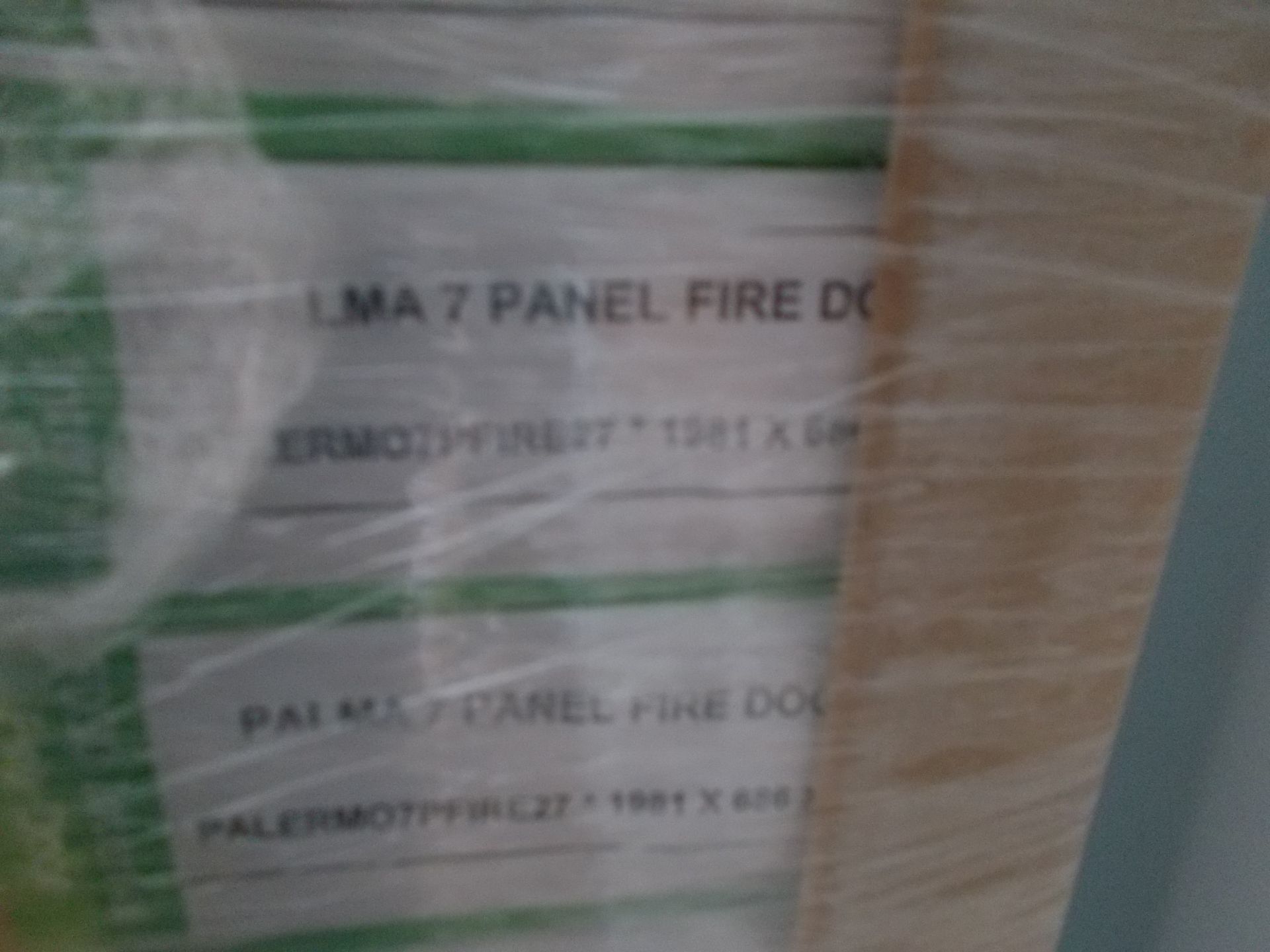 15x Palma 7 Panel Internal Fire Door Palermo 7 Fir - Image 3 of 3