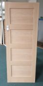 13x Shaker 4 flat panel Internal Doors 1981mmx 533