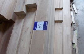 Quantity of Oak Lengths to rack, for framing, vari