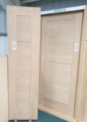 5x Modica TFGV394TI External Door, 78” x 33” x 44m