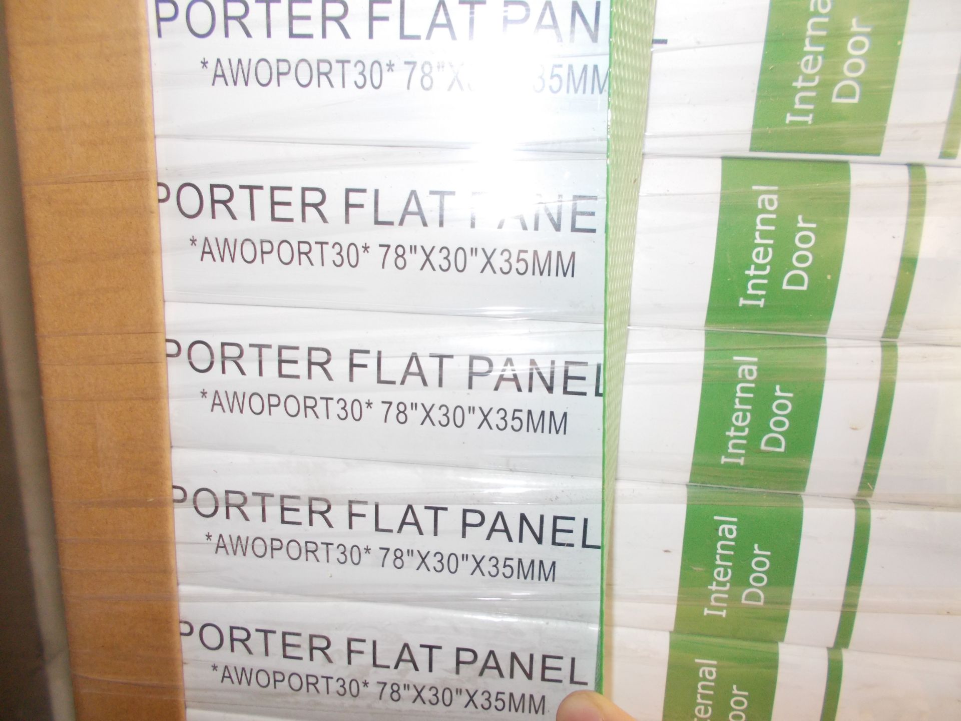 14x Porter flat panel Internal Door AWO PORT30, 78 - Image 3 of 3