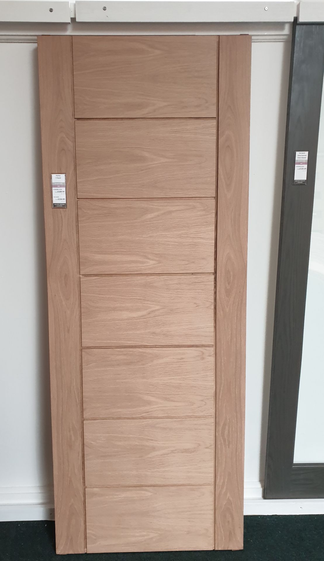 10x Palma 7 Internal White Oak Fire Door Palermo7P