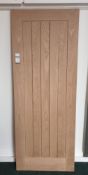 6x Mexicano white oak prefinished Internal Doors 7