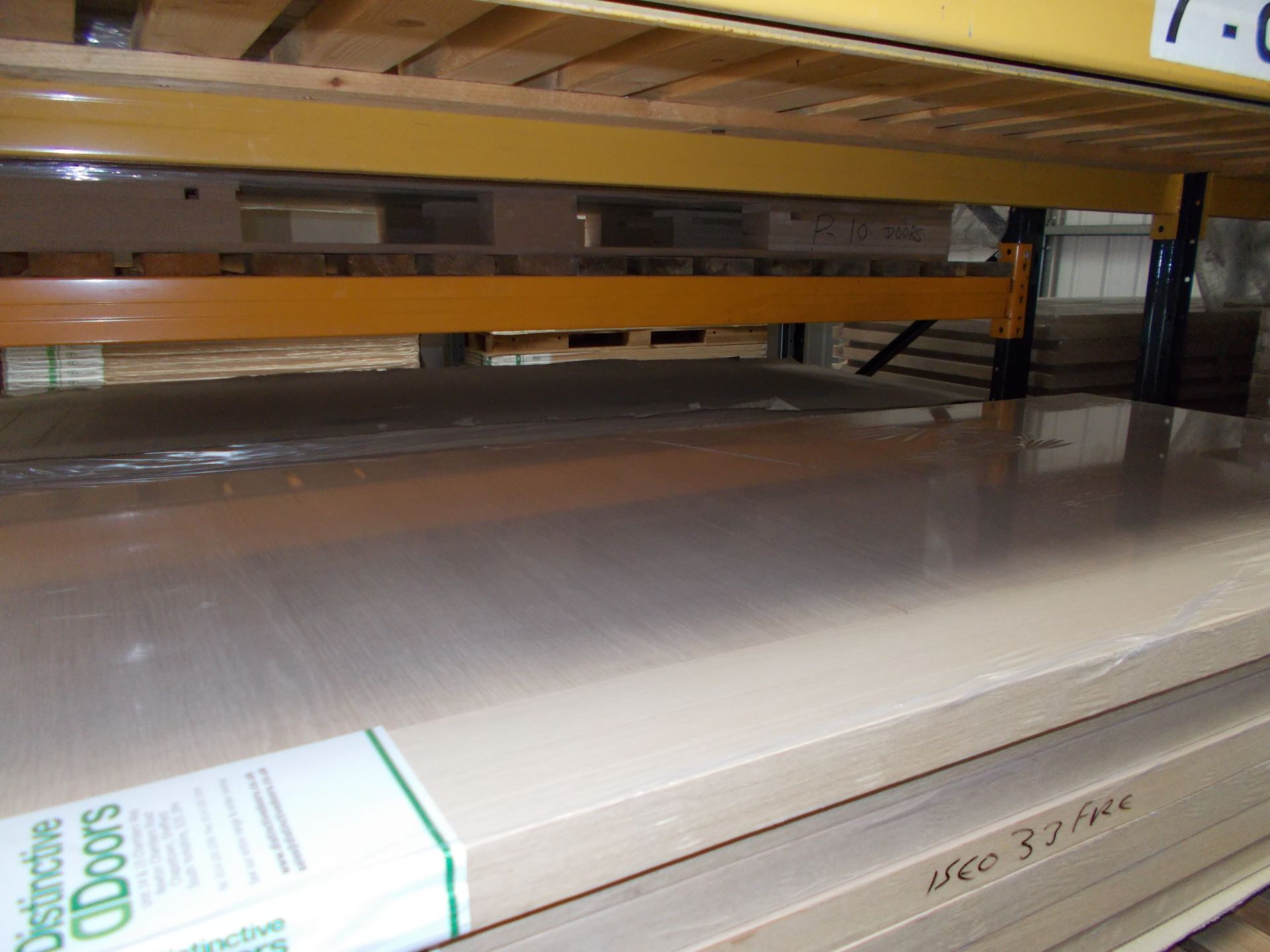 3 x Iseo K4500 5 Panel Oak Veneer FD30 ISK450033FD, 78”x33x44mm - Lots to be handed out in order - Image 3 of 3