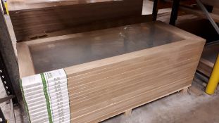 6 x Derwent Clear Glazed Internal door, AWODERWENT33, 78” x 33” x 35mm - Lots to be handed out in