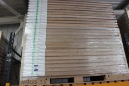 5 x Naples 4 Lite Satin external door, 1981mm x 838mm x 44mm - Lots to be handed out in order they