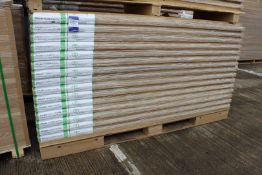 5 x Palma 1 Light Satin Internal door, 1981mm x 686mm x 35mm - Lots to be handed out in order they