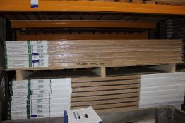 6 x Monza 7P Oak 1 Lite Satin Internal Door 78”x24”x35mm - Lots to be handed out in order they are