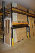 9 x Bays of Link 51M pallet racking, comprising: 11 x 3m uprights, 28 x 2.4m cross beams, and 2 x