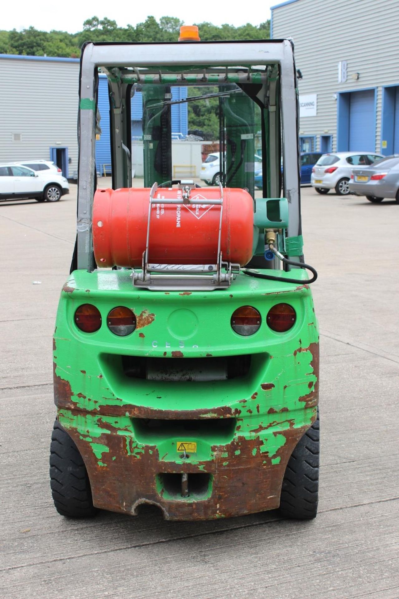 Cesab LPG forklift truck, W32SG, Capacity 2.5KG, Serial Number CE386718, Year 2014, Hours 3703 * - Image 4 of 7