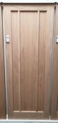 3 x Lincoln 3 Flat Panel Internal Fire Door AWOLIN3P24FD, 78”x24”x44mm - Lots to be handed out in