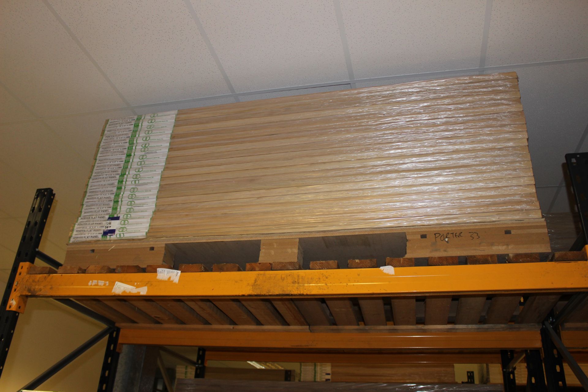 10 x Porter Flat Panel AWOPORT33 78”x33”x35mm Internal Door - Lots to be handed out in order they - Image 3 of 3