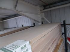 2 x Monza MON707P Oak FD30 Internal Fire Door AWMON7P28FD, 78”x24”x44mm - Lots to be handed out in