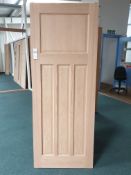 8 x Edwardian 4 Panel JAWOEDW28 1981x711x35mm Internal Door - Lots to be handed out in order they